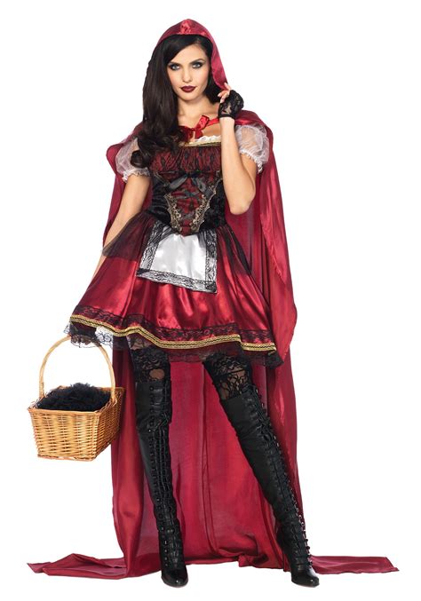 womens captivating  red costume