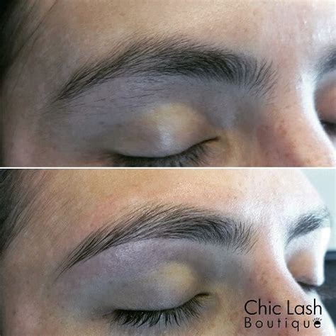 eyebrow threading service chic lash houston