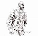 Lebron James Drawing Coloring Pages Shoes Sketch Irving Kyrie Nba Cavaliers Color Drawings Painting Basketball Iverson Sketches Realistic Behance Paintingvalley sketch template