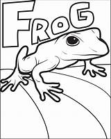 Coloring Frog Pages Printable Color Kermit Kids Click Getcolorings sketch template