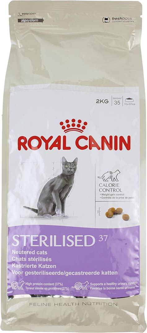 Royal Canin Sterilised 37 Chat Stérilisé 1 à 7 Ans Sac De 2 Kg