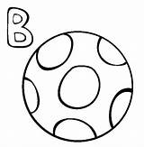 Coloring Ball Letter Pages Alphabet Color Kids Letters Apple Starting Print Voor Button Afkomstig Through Nl Van Google sketch template