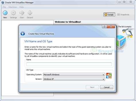 virtualbox screenshot    snapfilescom