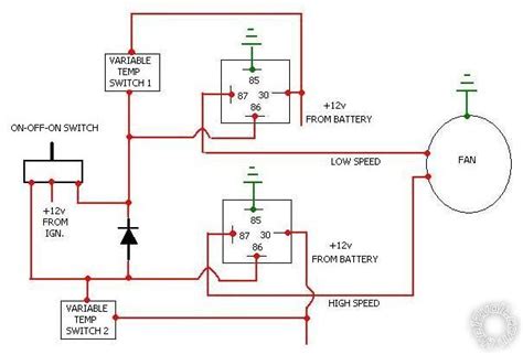 speed fan motor wiring diagram