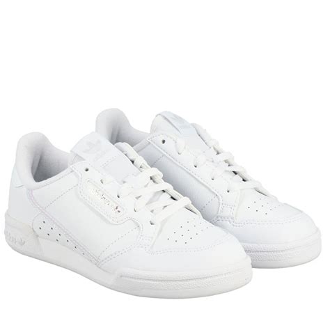 Adidas Originals Outlet Continental 80 Leather Sneakers White