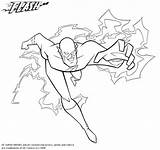 Coloring Flash Pages Dc Printable Comics Justice League Superheroes Color Super Kids Heroes Colouring Kid Drawing 1999 Print Lightning Sheets sketch template