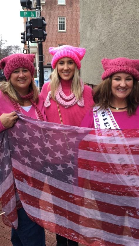 Huge Crowds Don Pink Hats At Protests Across The Globe