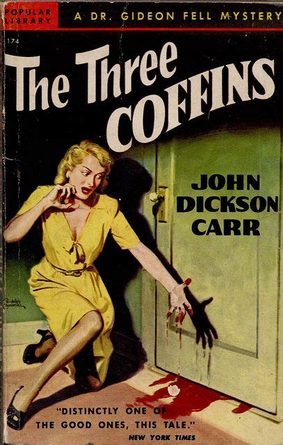 The Three Coffins John Dickson Carr 1949 Pulp Fiction