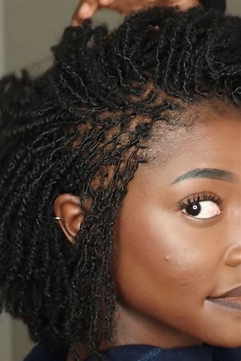 essential hacks    retwist refresh  micro locs  type  curly hair african