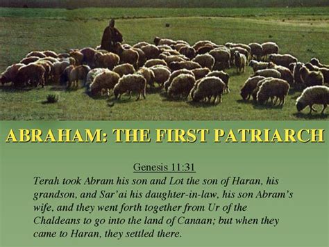 hebrew tradition abraham   patriarch
