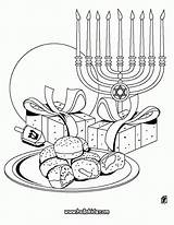 Coloring Chanukah Pages Comments sketch template