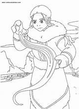 Coloring Avatar Pages Airbender Popular Last sketch template