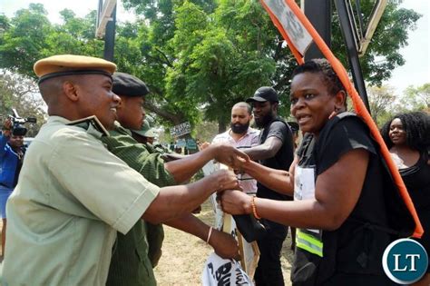 zambia zambia police allows budget day demonstrations at parliament