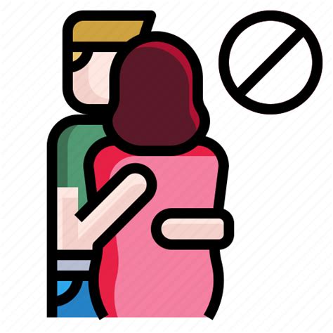 Contact Distancing Hug Sex Social Touch Icon