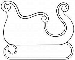 image result  sleigh ornament printable pattern christmas sleigh