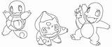Starters Coloring Pokemon Gen Pages Sun Print Moon Sketch Deviantart Group Template Groups sketch template