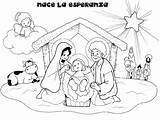 Esperanza Colorear Natalinas Paula Navidad Presepio Adoran Pecas Belén Niño Colorea Nace sketch template