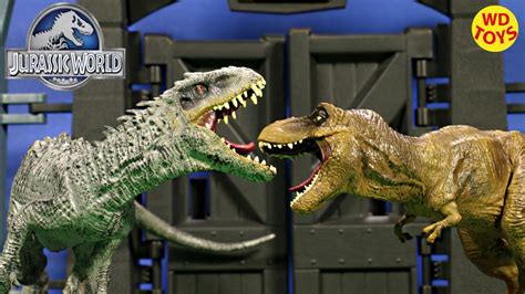 Indominus Rex Vs T Rex Toy V Rex Vs I Rex Jurassicpark Video Shared