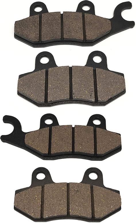amazoncom motadin front brake pads compatible  kawasaki mule pro