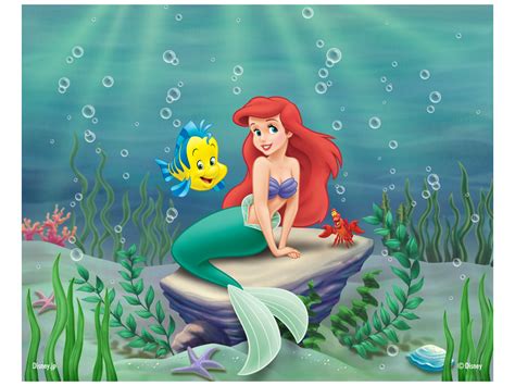 the little mermaid disney princess wallpaper 9579764 fanpop