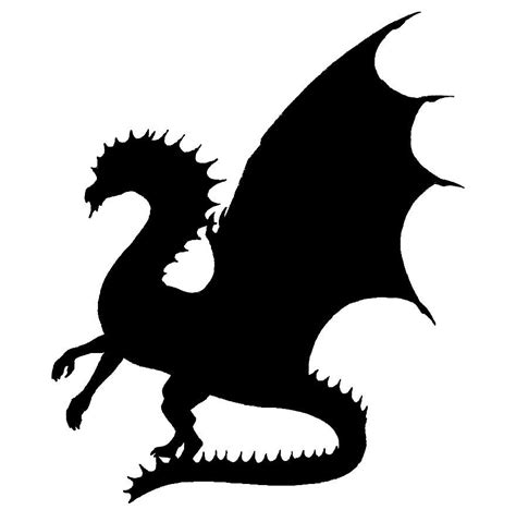 Dragon Silhouette Dragon Silhouette Free Clip Art Clip Art