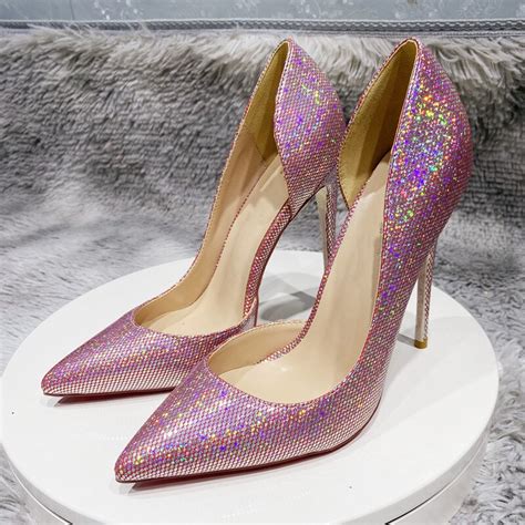 sexy bling 12cm 10cm 8cm high heels shoes pointed toe wedding party