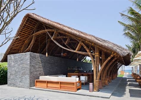 Vo Trong Nghia Adds Bamboo Restaurant And Bar To Naman Spa Bamboo