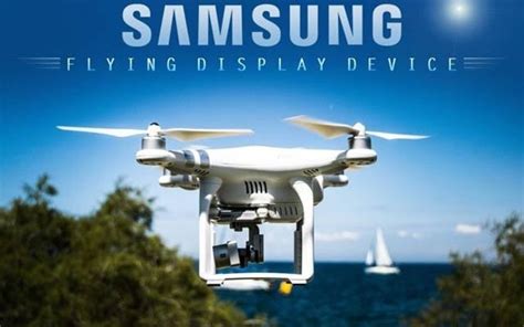 samsung flying drone display revealed research snipers