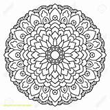 Kaleidoscope Coloring Pages Printable Adults Getcolorings Print sketch template