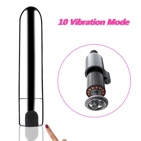 10 Modes Usb Charge Battery Size Sliver Bullet Vibrator Sex Toy Buy