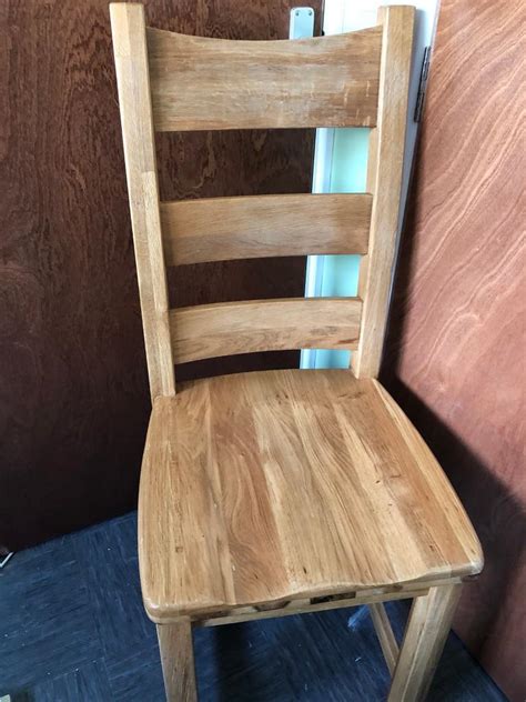 solid wood dining room chairs  ballymena county antrim gumtree