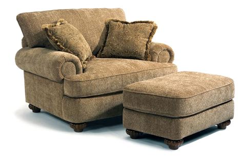 flexsteel patterson traditional chair ottoman conlins furniture