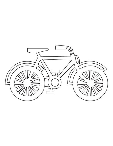 bicycle coloring picture   bicycle coloring picture