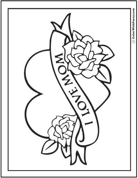 mothers day coloring pages printable digital  downloads mom