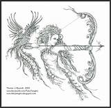 Coloring Pages Fairy Elf sketch template