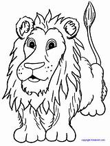 Lion Lamb Coloring Kinderart Printable Drawing Pages Print Activities Crafts Pdf Size Littles Preschool Getdrawings sketch template