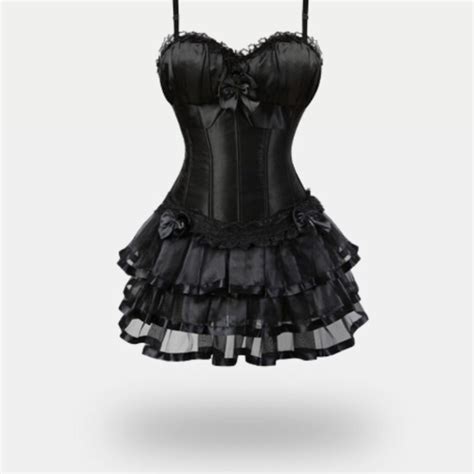 Emo Corset Dress Emogang Outfit