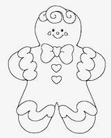 Jengibre Colorear Galleta Gingerbread Clipartkey 9kb sketch template