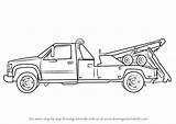 Draw Truck Tow Drawing Sketch Trucks Step Drawings Paintingvalley Learn Sketches Tutorials sketch template