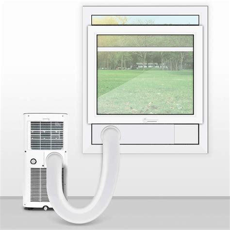 inventor sliding window adapter kit designed  chilly portable air conditioner weemmaa
