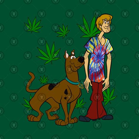 Scooby Shaggy And The Weed Scooby Doo Long Sleeve T Shirt Teepublic
