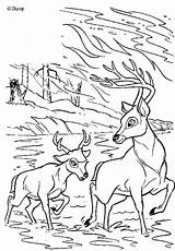 Bambi Coloring Pages Color Disney Hellokids Print sketch template