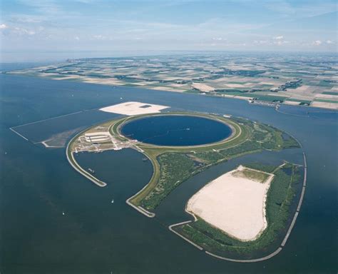 ijsseloog ijssel eye   artificial island   ketelmeer province  flevoland