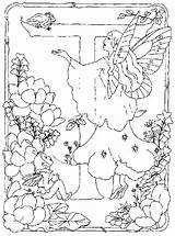 Flower Fairies sketch template