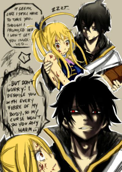 Lucy X Zeref By Arike S On Deviantart