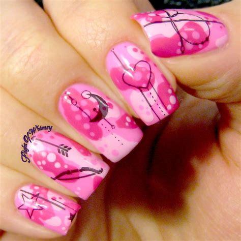 abstract cupid   nail art  nails art  nails
