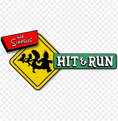 hd png  simpsons hit  run logo simpsons hit  run logo png transparent