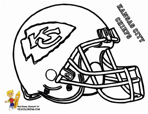 football helmet nfl coloring pages  boys printable