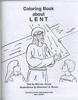 Lent sketch template