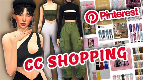 pinterest    cc shopping   sims  youtube